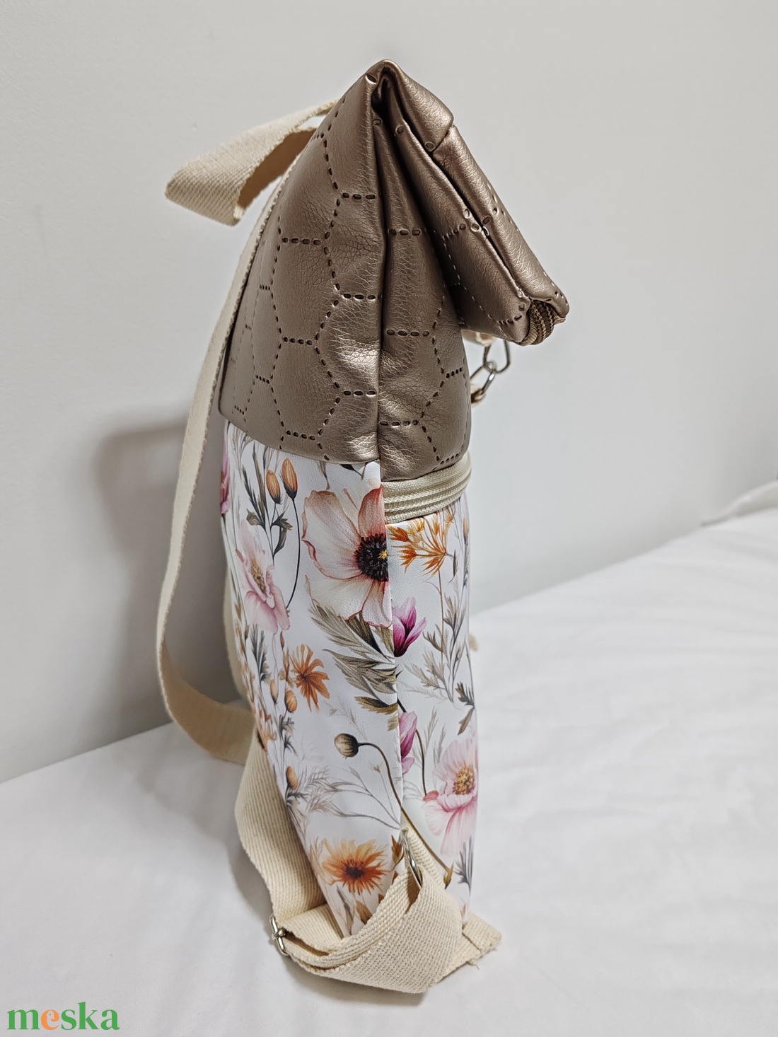 Roll-Top Hátizsák - táska & tok - hátizsák - roll top hátizsák - Meska.hu