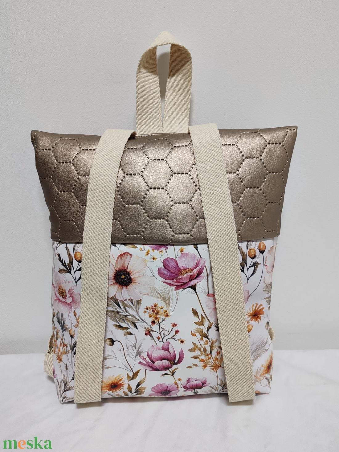 Roll-Top Hátizsák - táska & tok - hátizsák - roll top hátizsák - Meska.hu