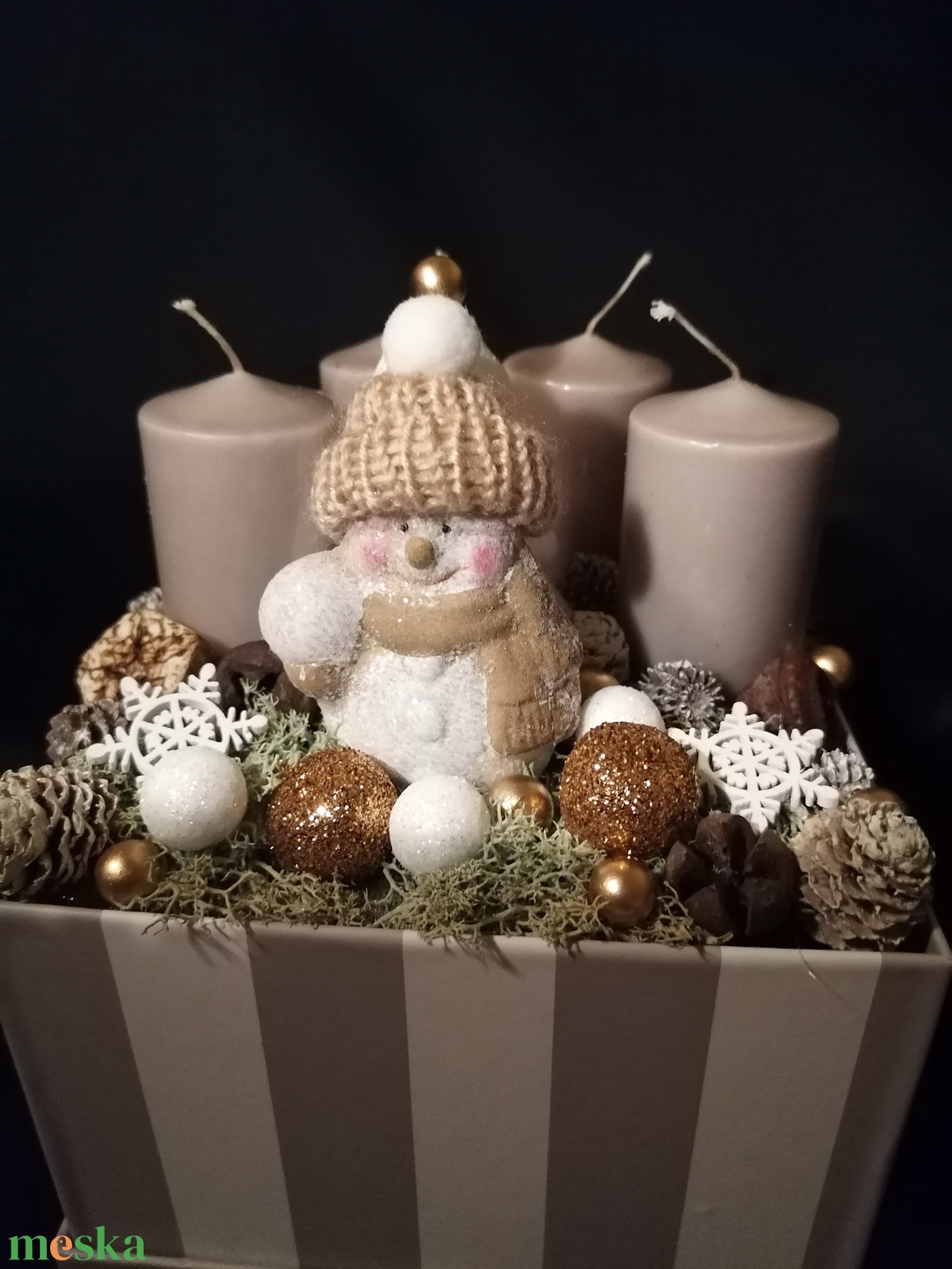 Adventi asztalidísz és ajtódísz szett /hóember/ - karácsony - adventi díszek - adventi asztaldísz - Meska.hu Adventi asztalidísz és ajtódísz szett /hóember/ - karácsony - adventi díszek - adventi asztaldísz - Meska.hu