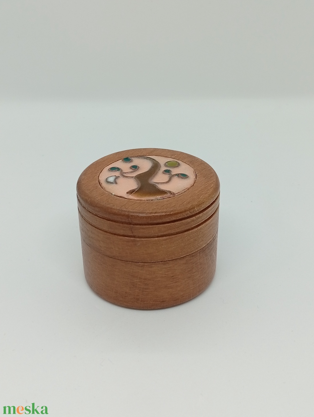 Életfa mintás fa ékszerdoboz gyűrűtartóval � eljegyzési ajándék - ékszer - ékszertartó - ékszerdoboz - Meska.hu