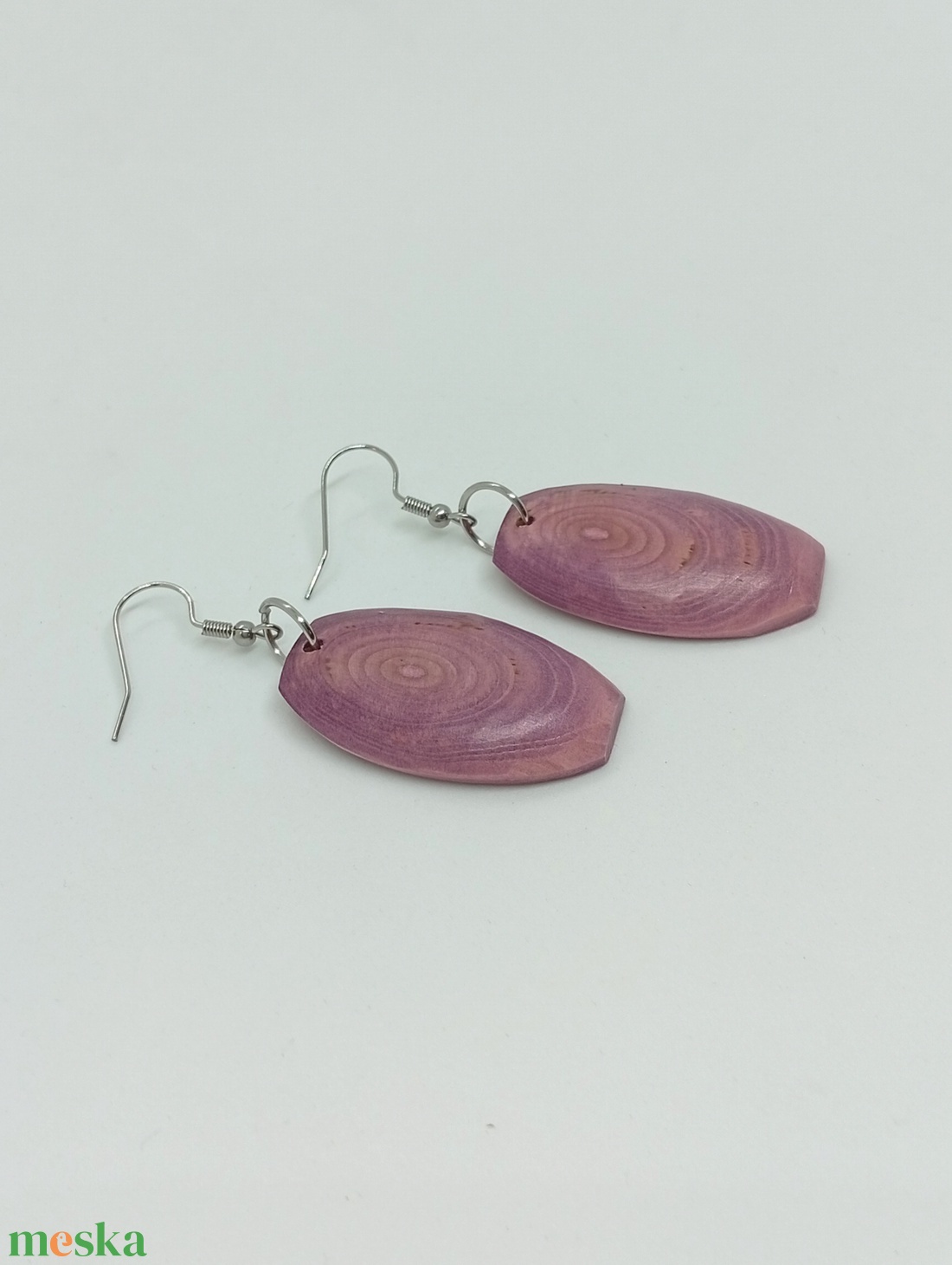 Nemesfa fülbevaló - ékszer - fülbevaló - lógó fülbevaló - Meska.hu