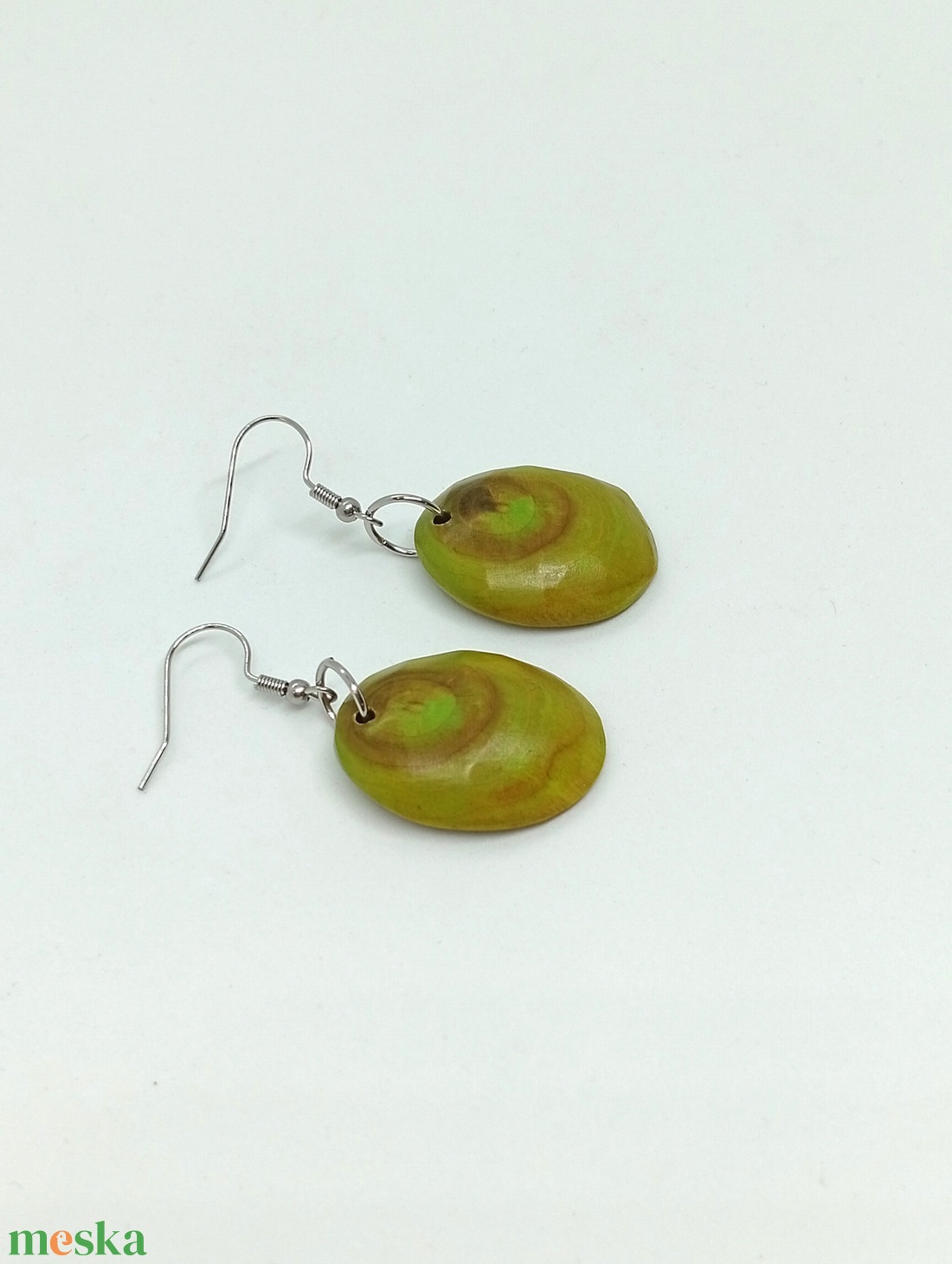 Nemesfa fülbevaló - ékszer - fülbevaló - lógó fülbevaló - Meska.hu