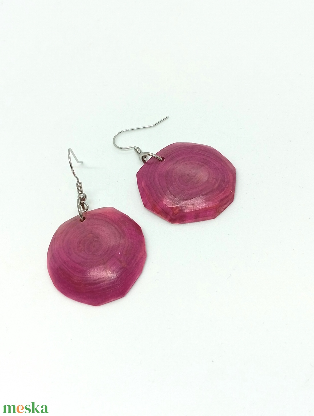 Nemesfa fülbevaló - ékszer - fülbevaló - lógó fülbevaló - Meska.hu