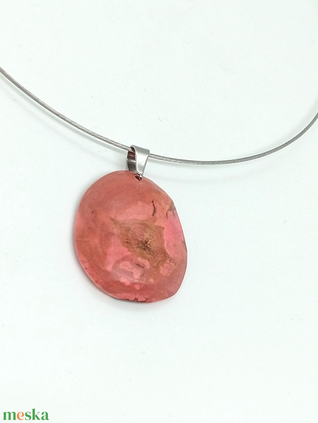 Nemesfa medál türkiz - ékszer - nyaklánc - medál - Meska.hu