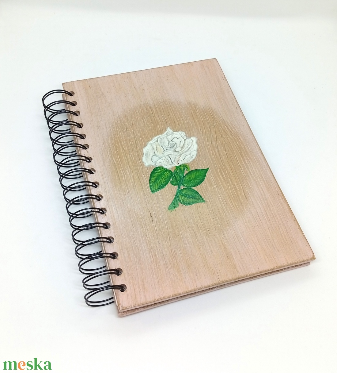 Napló emlékkönyv rózsás - otthon & életmód - papír, írószer - jegyzetfüzet & napló - Meska.hu