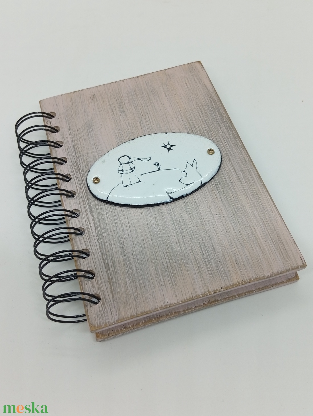 Tűzzománc kis napló  - esküvő - emlék & ajándék - vendégkönyv - Meska.hu