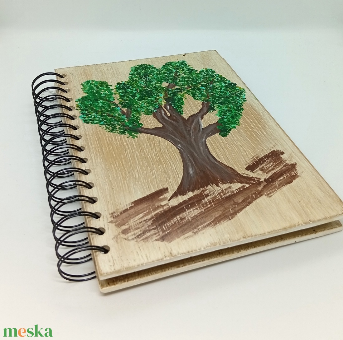 Életfás emlékkönyv  fa fedéllel - otthon & életmód - papír, írószer - jegyzetfüzet & napló - Meska.hu