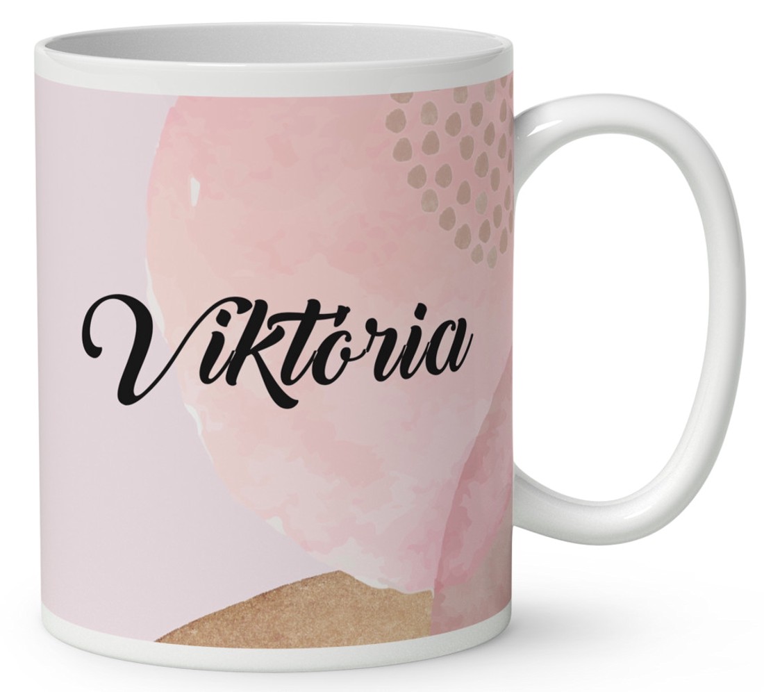 Kérd a Neveddel - Pacsis vörös cicus mintás bögre - otthon & életmód - konyhafelszerelés, tálalás - tálalás - bögre & csésze - Meska.hu