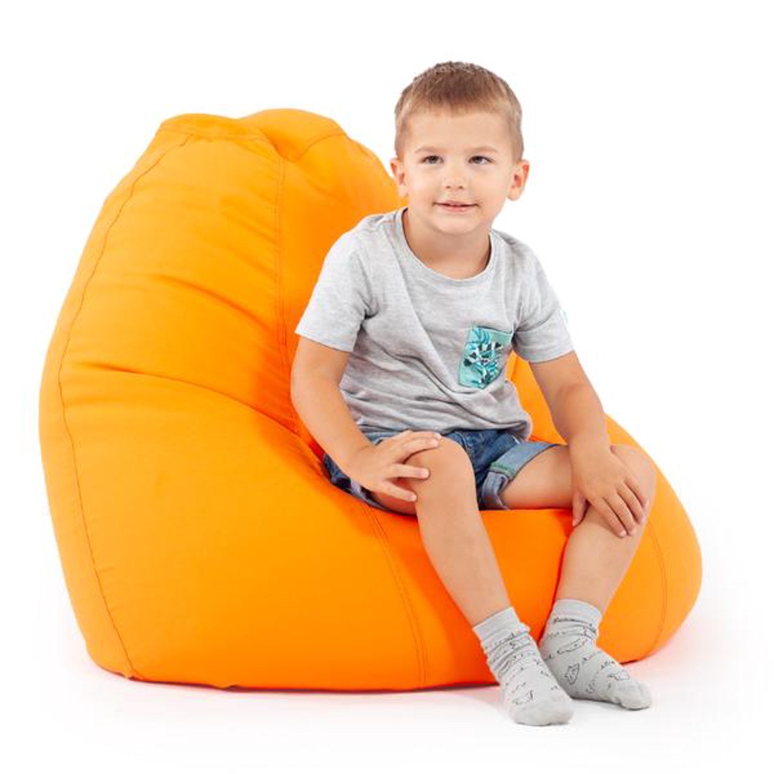 Narancs Tini Babzsákfotel -  - Meska.hu