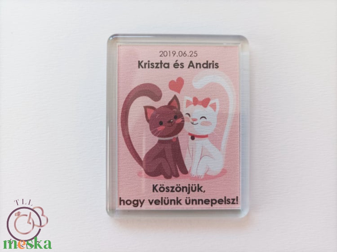 Téglalap alakú hűtőmágnes esküvői köszönetajándék 25 féle választható mintával - esküvő - emlék & ajándék - köszönőajándék - Meska.hu Téglalap alakú hűtőmágnes esküvői köszönetajándék 25 féle választható mintával - esküvő - emlék & ajándék - köszönőajándék - Meska.hu