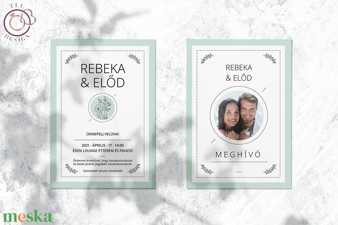 Saját fényképes esküvői meghívó - Rebecca - esküvő - meghívó & kártya - meghívó - Meska.hu Saját fényképes esküvői meghívó - Rebecca - esküvő - meghívó & kártya - meghívó - Meska.hu