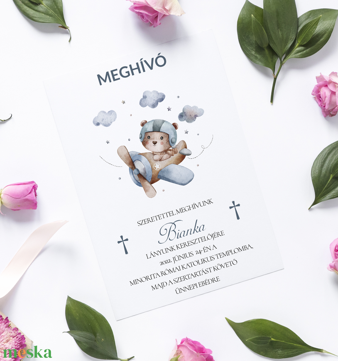 Keresztelő meghívó - otthon & életmód - papír, írószer - ajándékozás kellékei - meghívó - Meska.hu Keresztelő meghívó - otthon & életmód - papír, írószer - ajándékozás kellékei - meghívó - Meska.hu