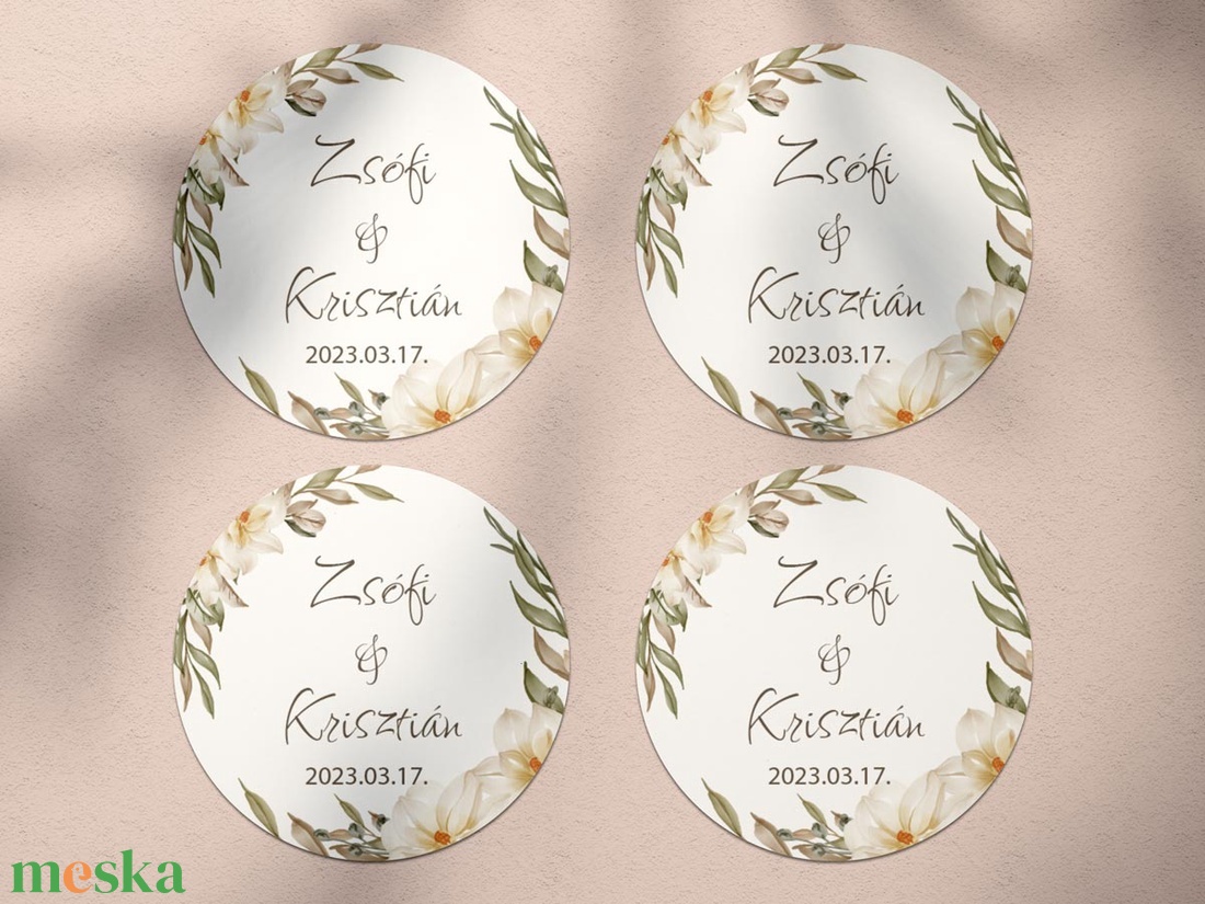 Boríték záró matrica, köszönőajándék matrica - esküvő - meghívó & kártya - meghívó - Meska.hu Boríték záró matrica, köszönőajándék matrica - esküvő - meghívó & kártya - meghívó - Meska.hu