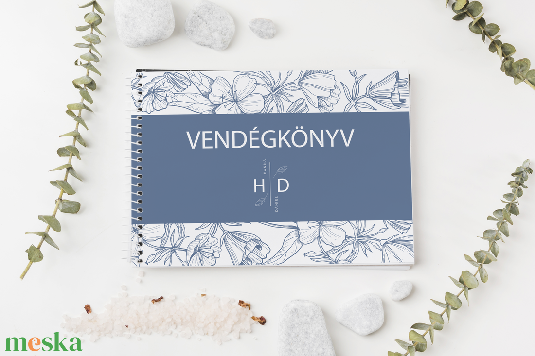 Esküvői vendégkönyv - esküvő - emlék & ajándék - vendégkönyv - Meska.hu