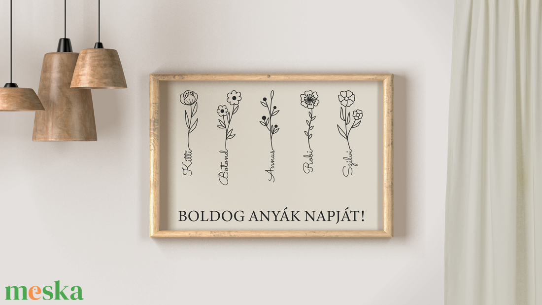 Anyák napi kép digitális vagy nyomtatott formában - művészet - grafika & illusztráció - digitális - Meska.hu