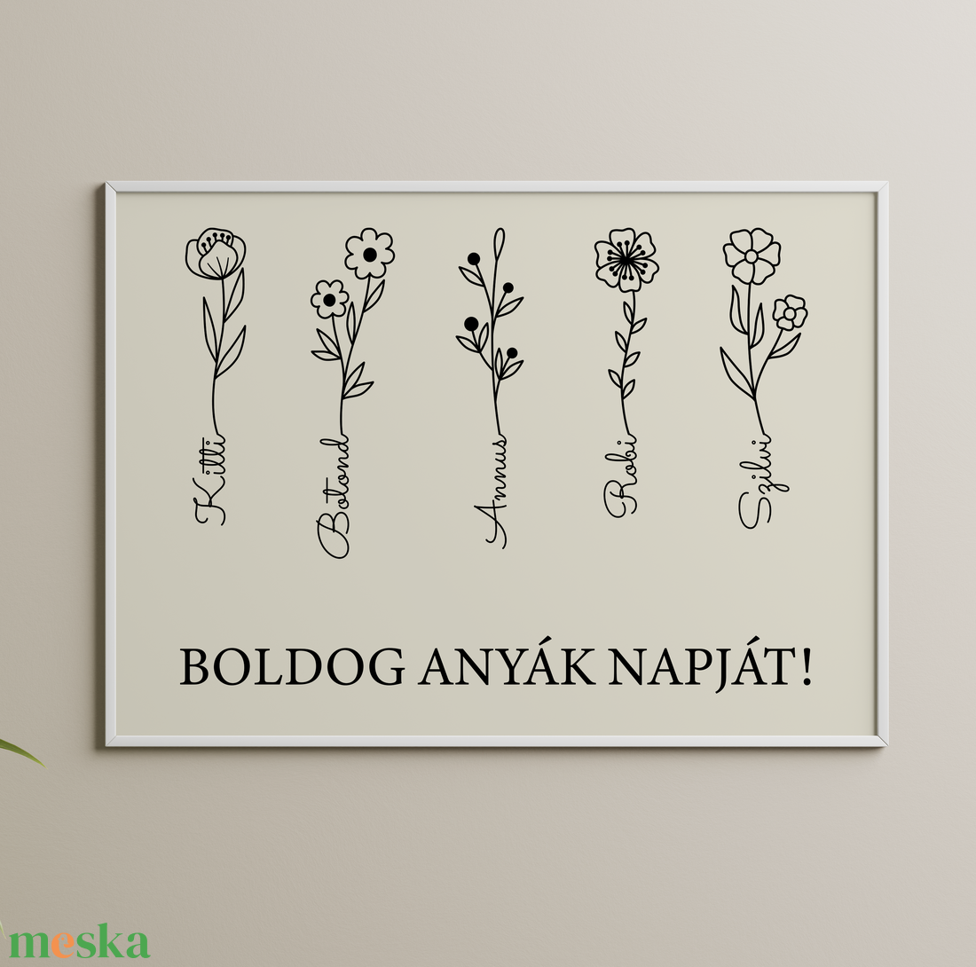 Anyák napi kép digitális vagy nyomtatott formában - művészet - grafika & illusztráció - digitális - Meska.hu