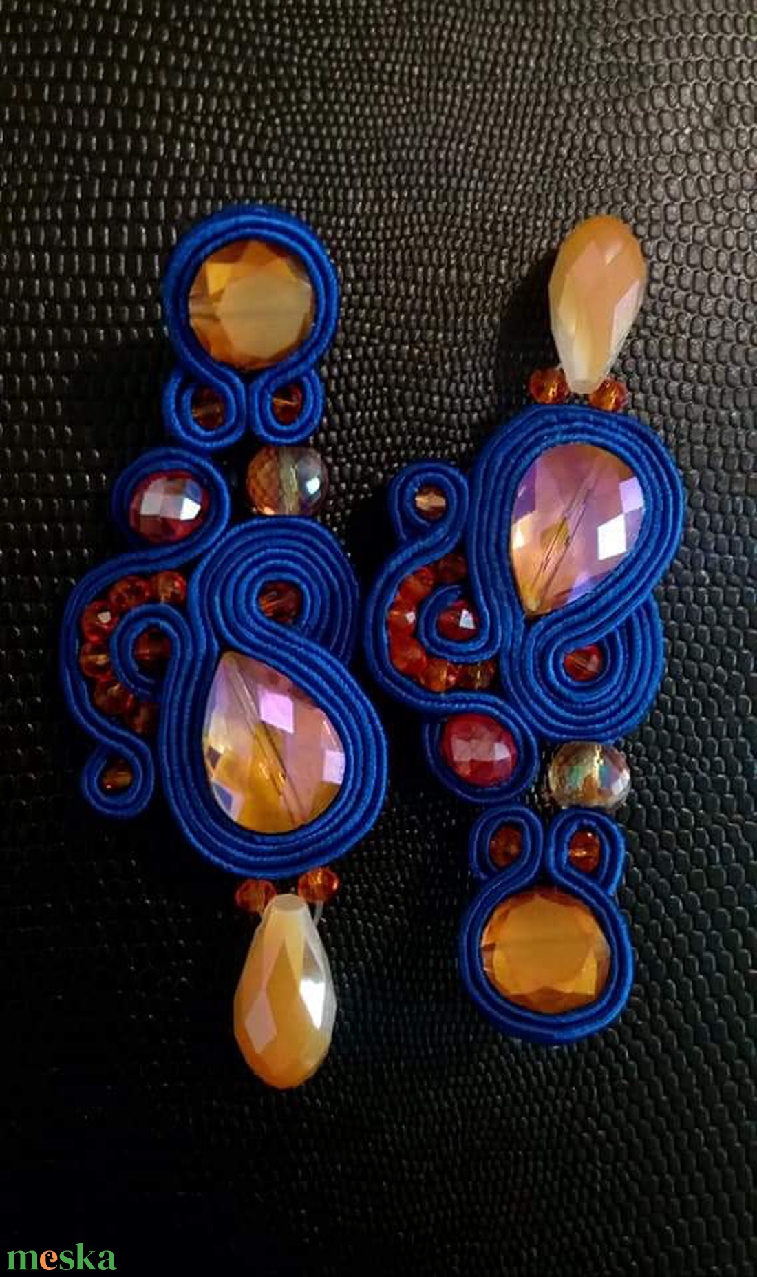 Swarovski narancs kk fülbevaló - ékszer - fülbevaló - lógó fülbevaló - Meska.hu Swarovski narancs kk fülbevaló - ékszer - fülbevaló - lógó fülbevaló - Meska.hu