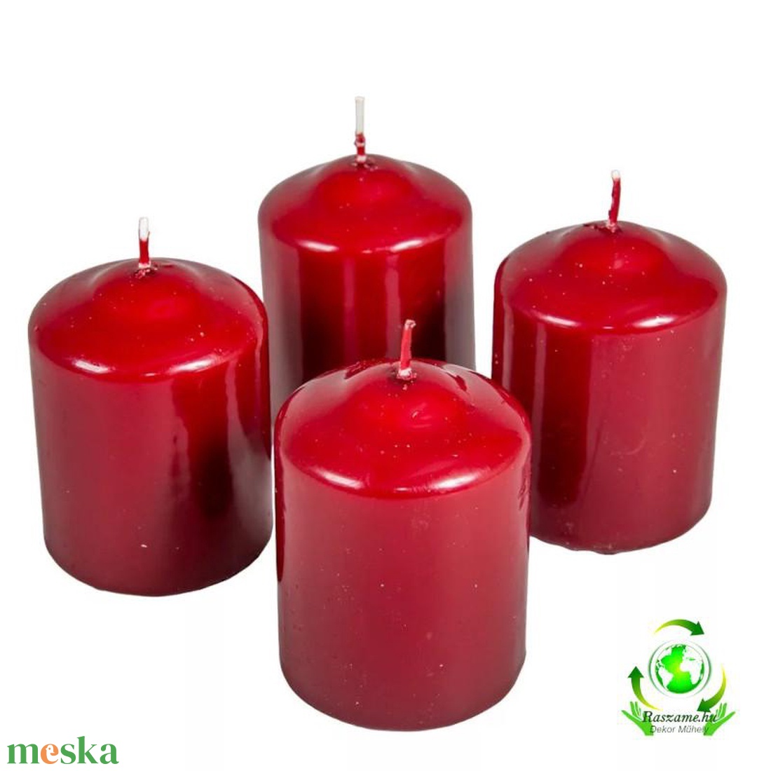 Mártott henger gyertya 60x80 mm - bordó - kellékek & szerszámok - dekorációs kellékek - dekorációs gyertya - Meska.hu Mártott henger gyertya 60x80 mm - bordó - kellékek & szerszámok - dekorációs kellékek - dekorációs gyertya - Meska.hu