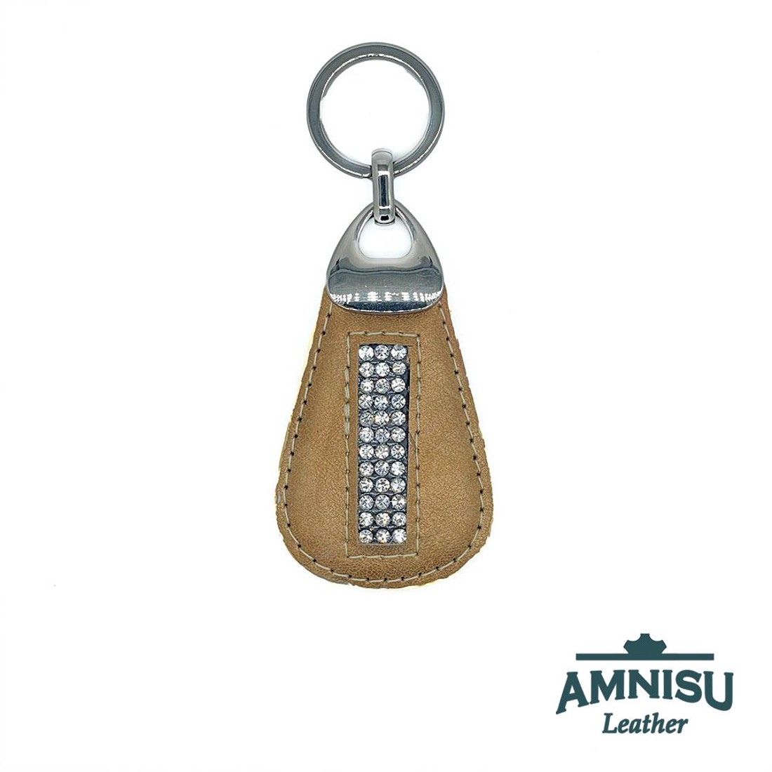 Sötét arany csepp alakú kristály köves kulcstartó H2004 - táska & tok - kulcstartó & táskadísz - kulcstartó - Meska.hu