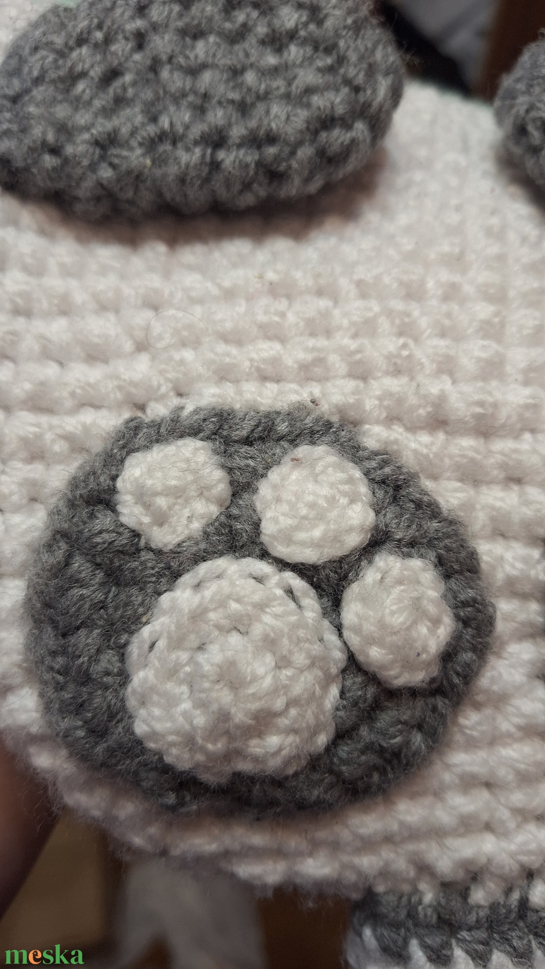 Cica alakú cipzáras tároló - baba - mama - babaszoba dekoráció - gyerek díszpárna - Meska.hu