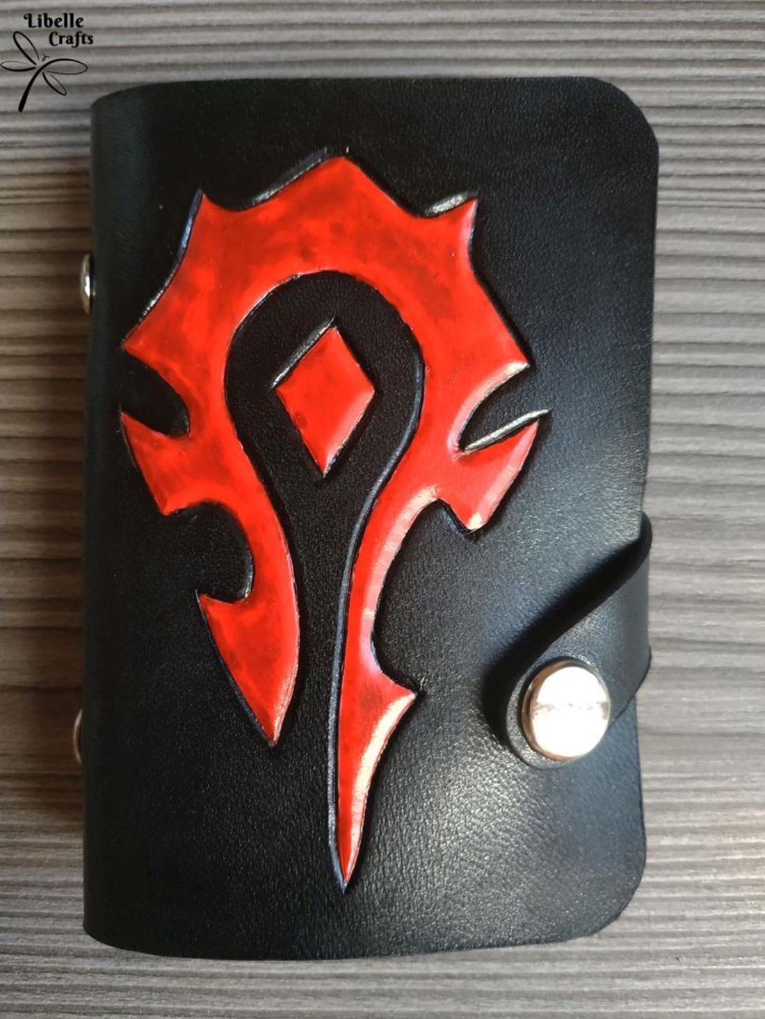 Horda szimbólumos igazolványtartó - táska & tok - pénztárca & más tok - kártyatartó & irattartó - Meska.hu