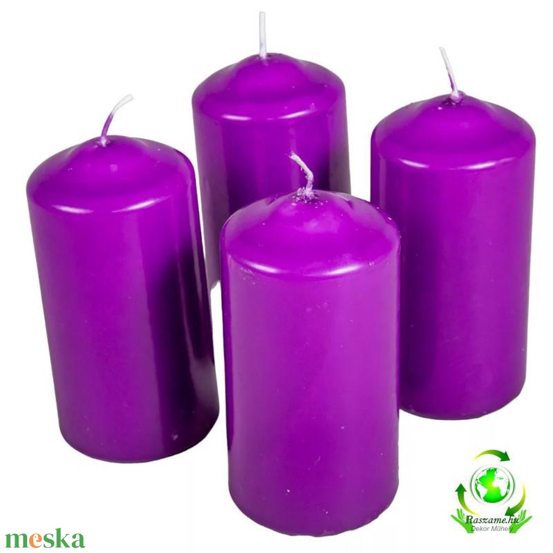 Mártott henger gyertya 60x120 mm - lila - kellékek & szerszámok - dekorációs kellékek - dekorációs gyertya - Meska.hu Mártott henger gyertya 60x120 mm - lila - kellékek & szerszámok - dekorációs kellékek - dekorációs gyertya - Meska.hu