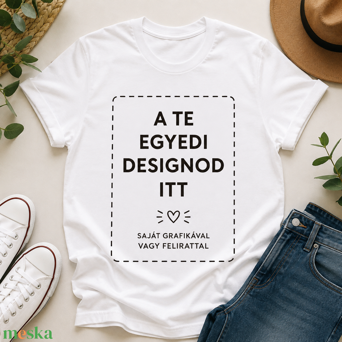 EGYEDI PÓLÓNYOMTATÁS - női póló - ruha & divat - női ruha - póló, felső - Meska.hu