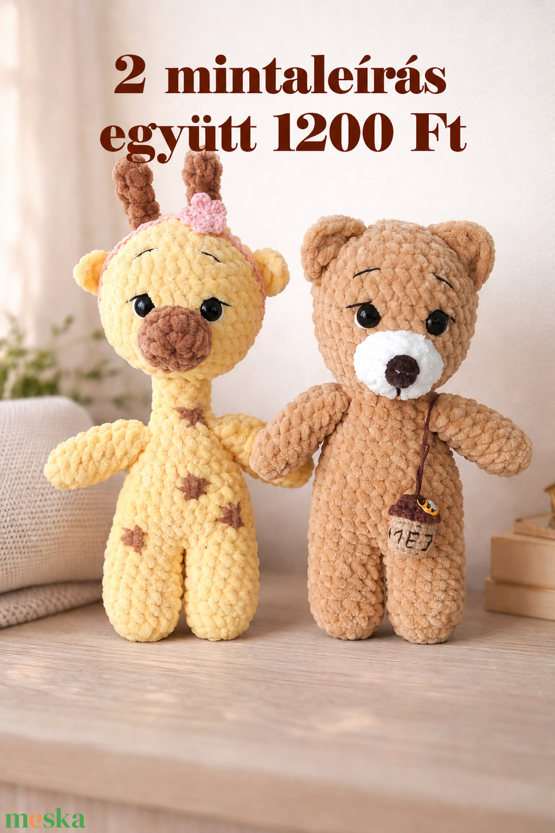 Amigurumi mintaleírás - diy (csináld magad) - szabásminta, útmutató - horgolási minta - Meska.hu