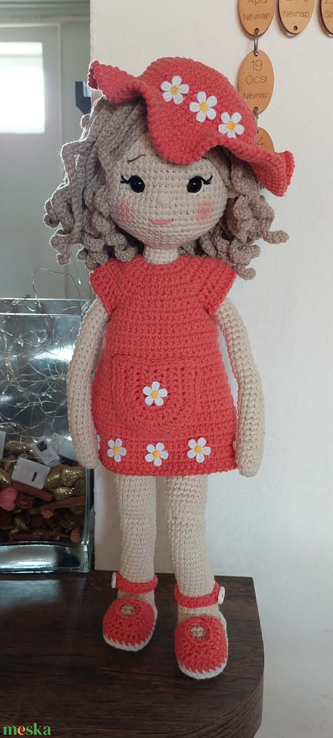 Mia baba, öltöztethető, 36 cm - játék & sport - baba & babaház - játékbaba, babakellék - Meska.hu