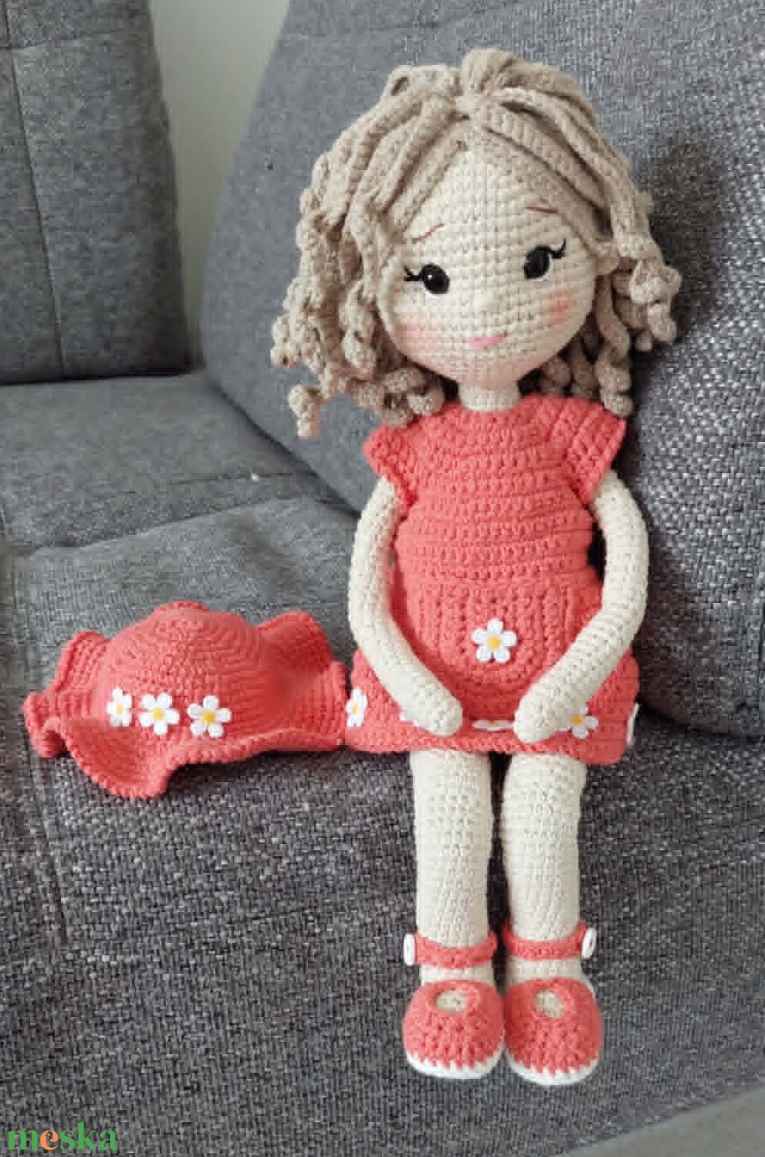 Mia baba, öltöztethető, 36 cm - játék & sport - baba & babaház - játékbaba, babakellék - Meska.hu