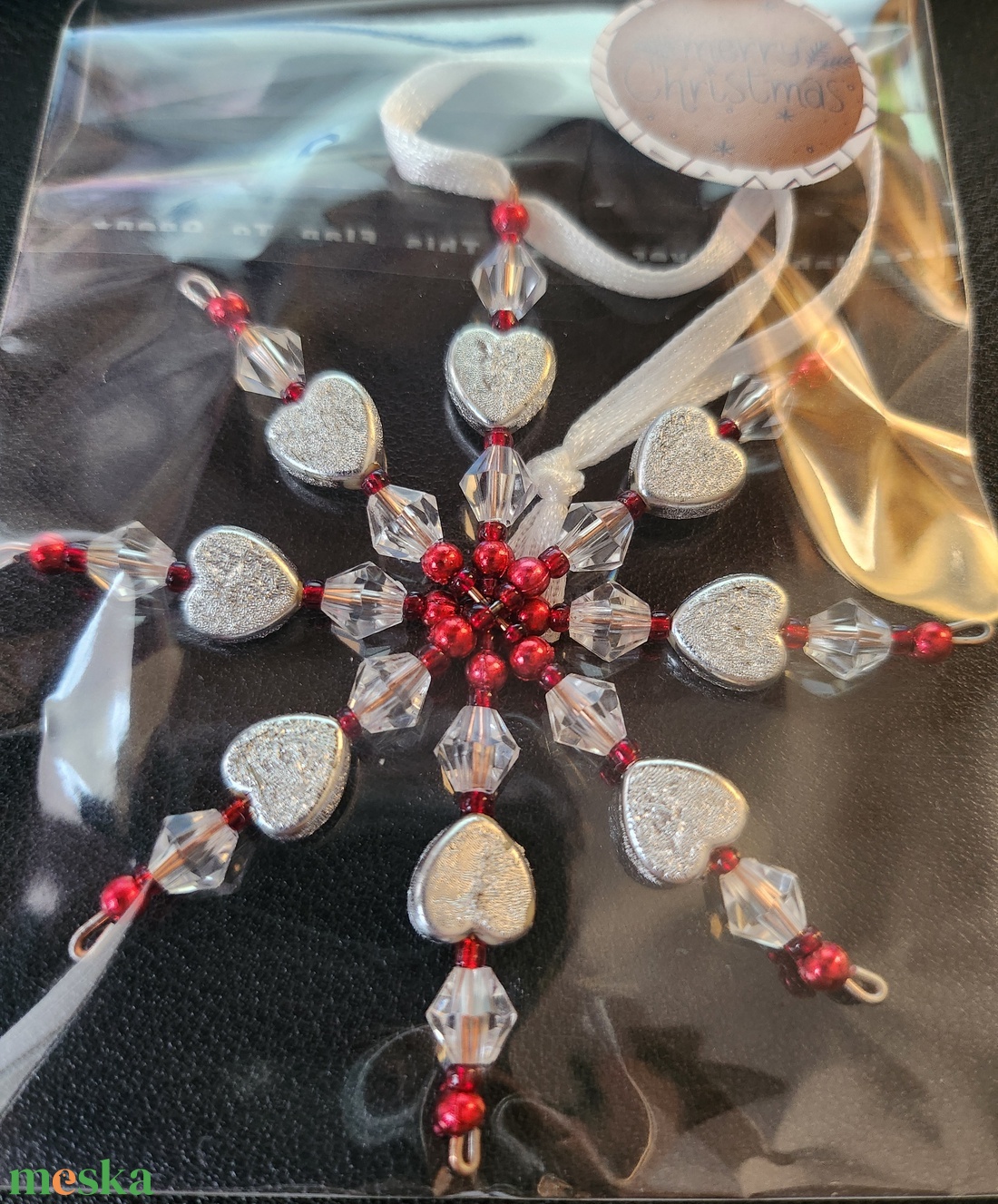 Karácsonyfa dísz - karácsony - karácsonyi lakásdekoráció - karácsonyfadíszek - Meska.hu