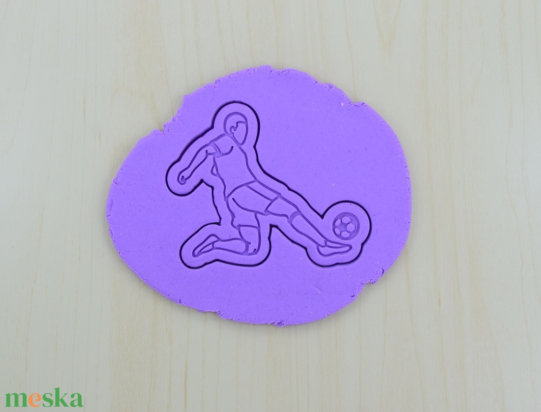 Foci játékos sütikiszúró és pecsét szett - 896 - otthon & életmód - konyhafelszerelés, tálalás - sütés, főzés - sütikiszúró - Meska.hu