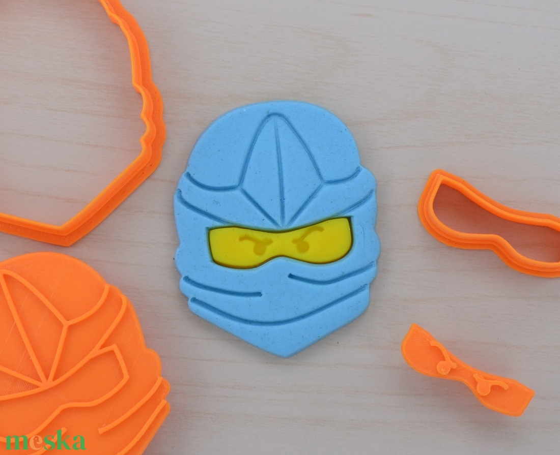 Lego ninjago fondant / marcipán kiszúró szett - 723 - otthon & életmód - konyhafelszerelés, tálalás - sütés, főzés - sütikiszúró - Meska.hu