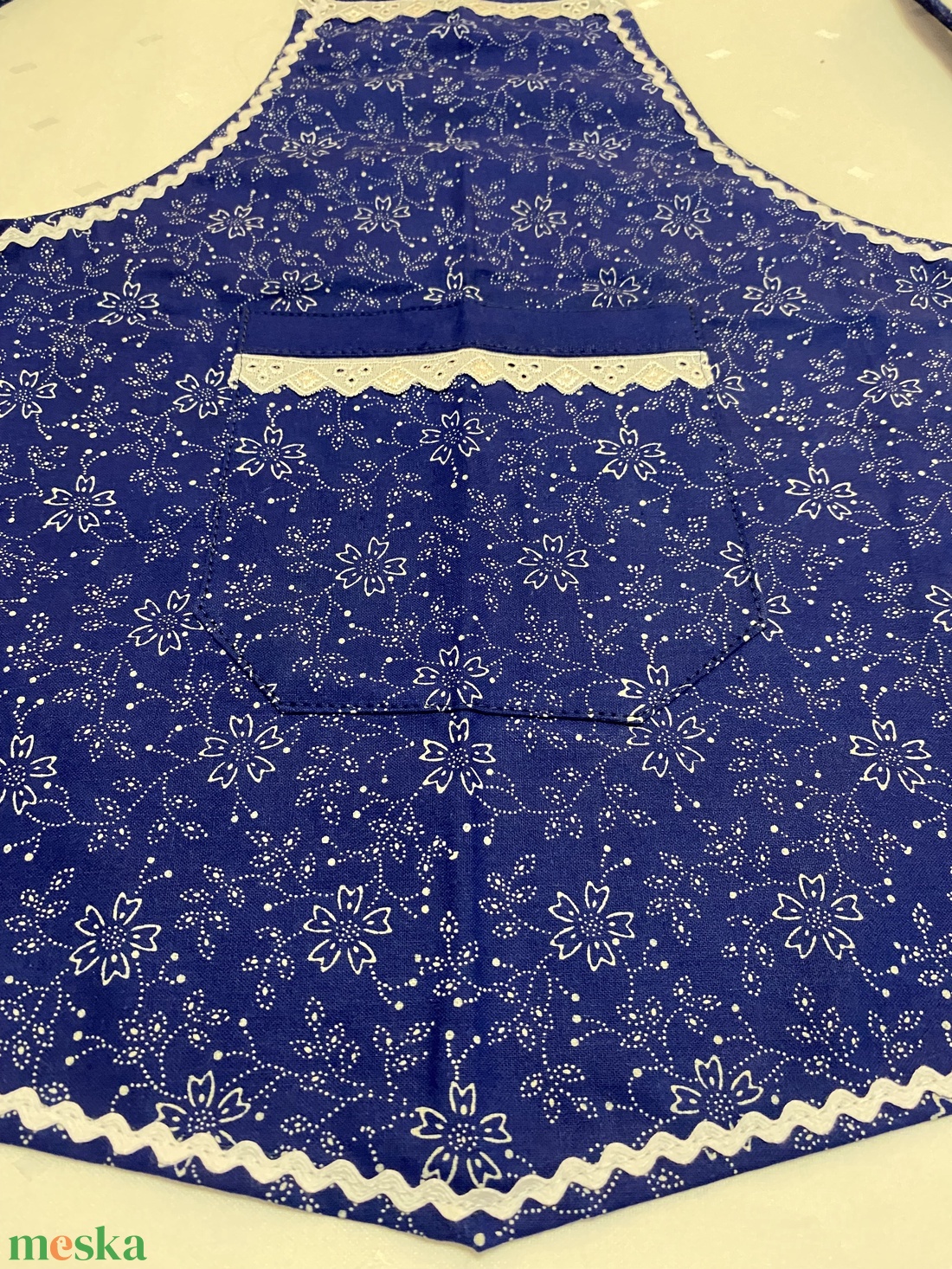 kékfestő gyerek kötény  - otthon & életmód - konyhafelszerelés, tálalás - konyhai textil - kötény - Meska.hu