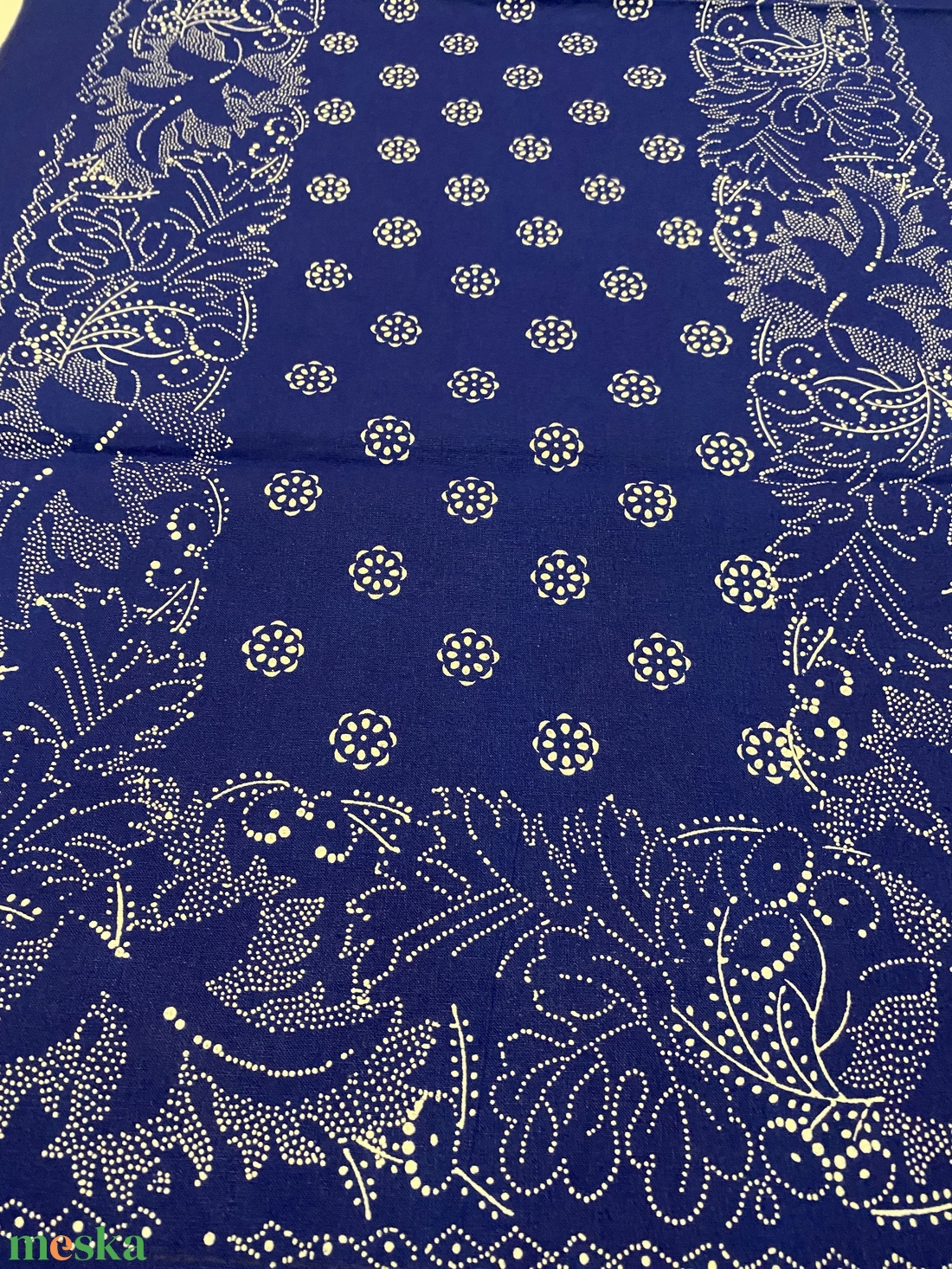 Eredeti kékfestő futó terítő - otthon & életmód - konyhafelszerelés, tálalás - tálalás - terítő - Meska.hu