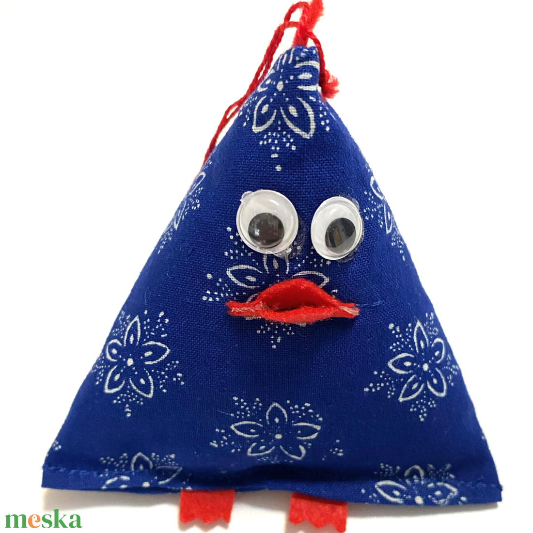 Kékfestő levendulával töltött csibe - otthon & életmód - dekoráció - fali és függő dekoráció - függődísz - Meska.hu