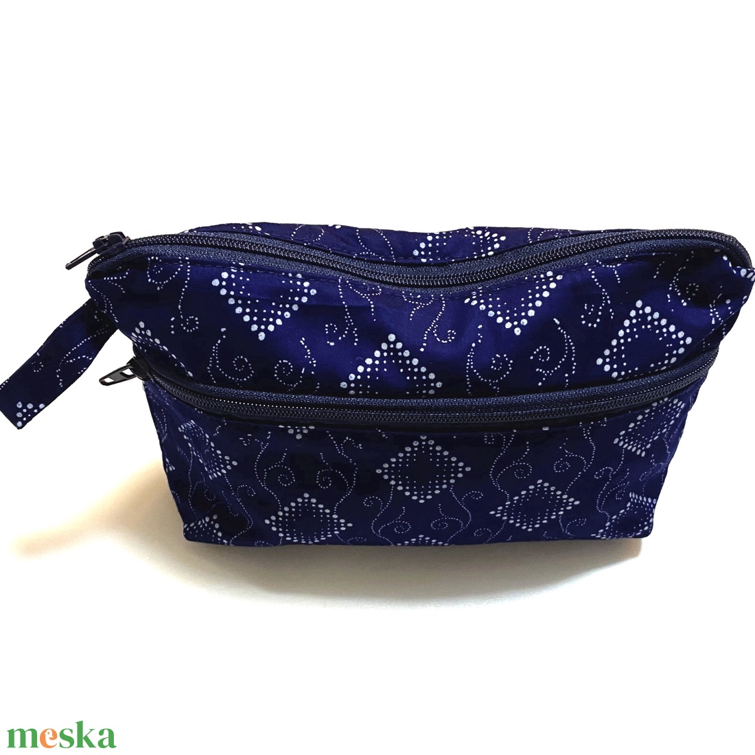 Eredeti kékfestő neszesszer - táska & tok - pénztárca & más tok - kártyatartó & irattartó - Meska.hu