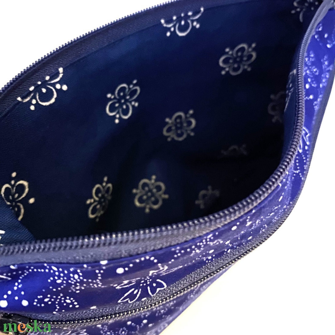 Neszesszer eredeti kékfestő - táska & tok - neszesszer - Meska.hu