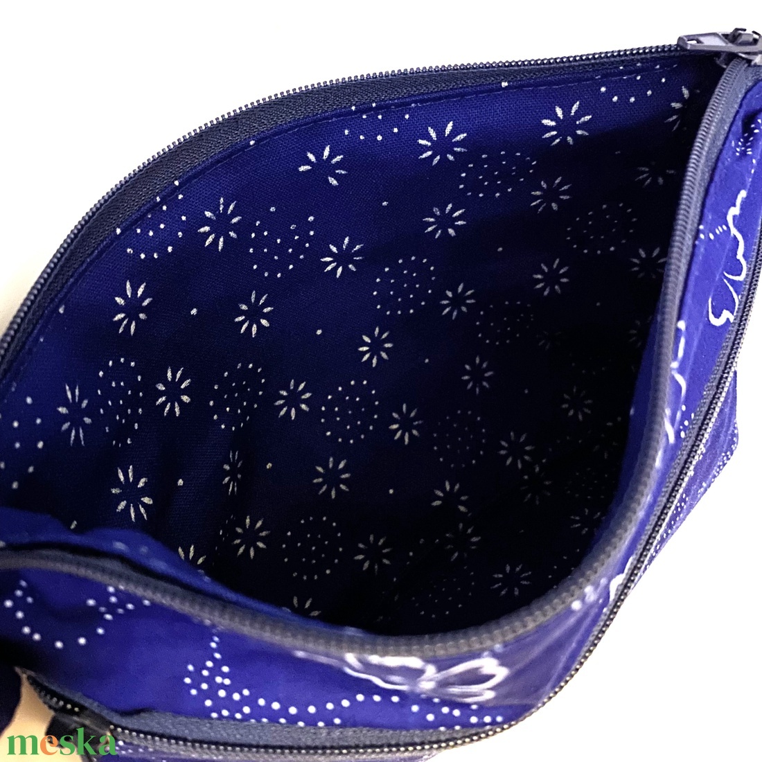 Neszesszer eredeti kékfestő - táska & tok - neszesszer - Meska.hu