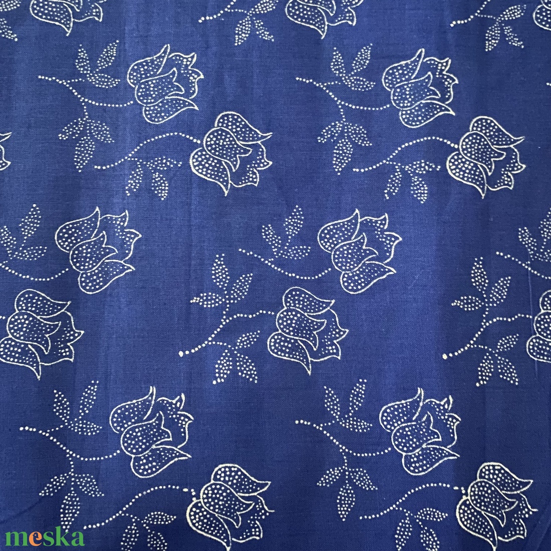 Eredeti kékfestő szoknya 55 cm hosszú rendelésre - ruha & divat - női ruha - szoknya - Meska.hu