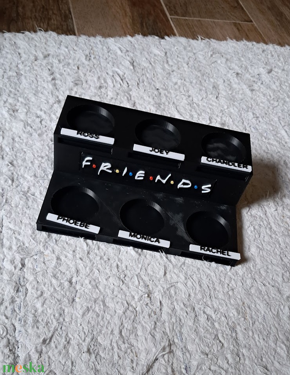 Jóbarátok/Friends McDonalds  gyűjthető figura tartó - otthon & életmód - tárolás & rendszerezés - íróasztali tároló - Meska.hu