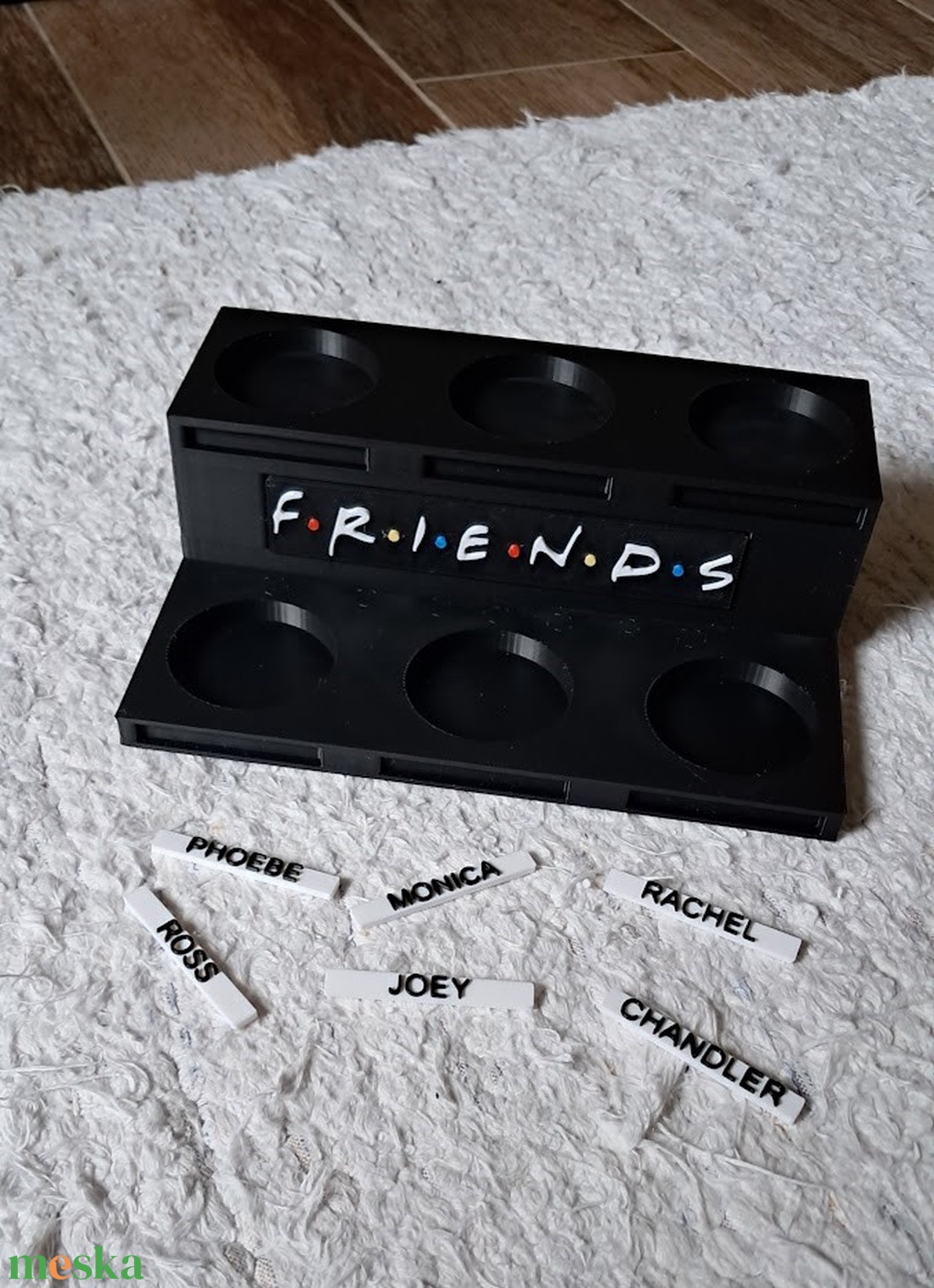 Jóbarátok/Friends McDonalds  gyűjthető figura tartó 2db 6000 ft. - otthon & életmód - tárolás & rendszerezés - íróasztali tároló - Meska.hu