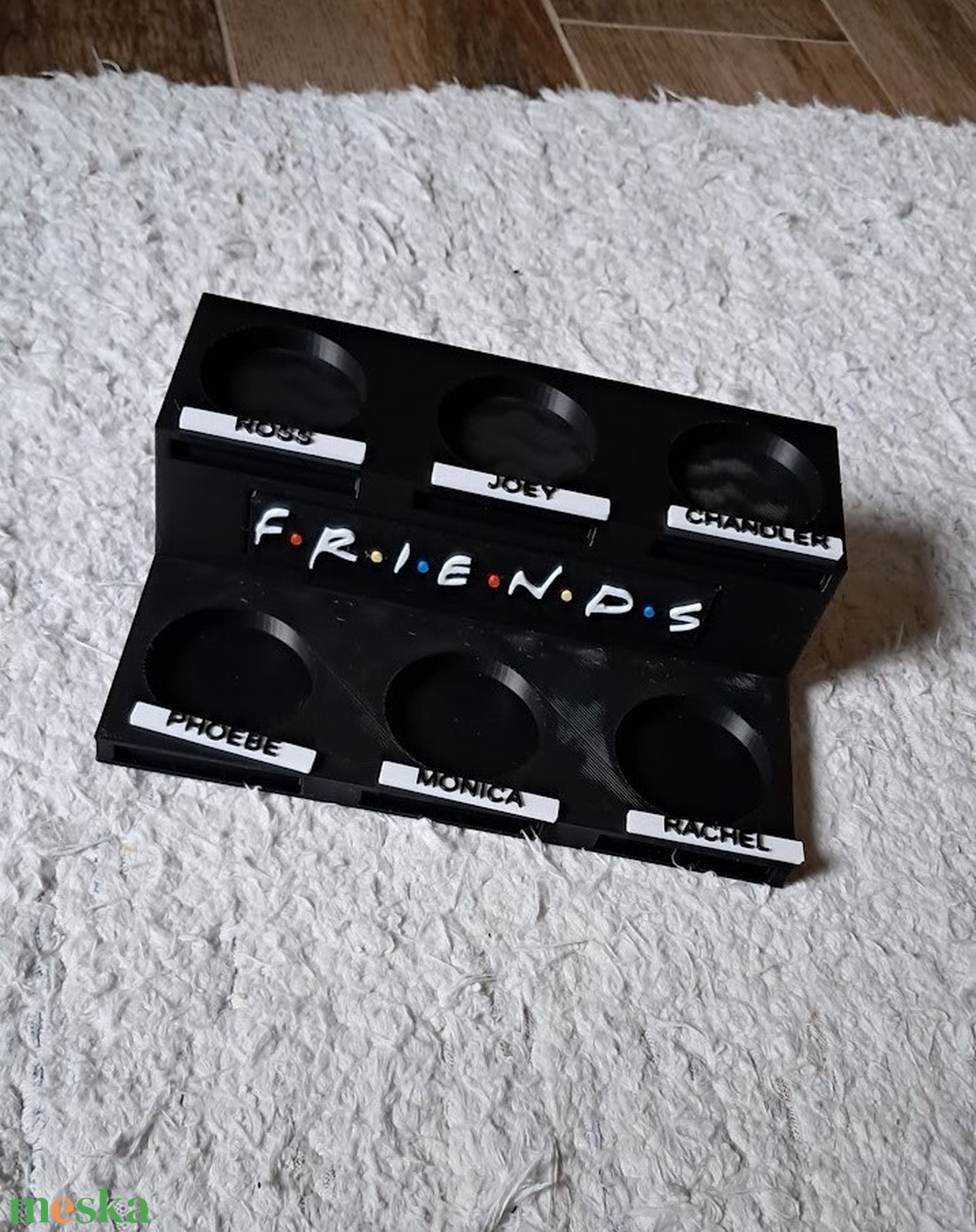 Jóbarátok/Friends McDonalds  gyűjthető figura tartó - otthon & életmód - tárolás & rendszerezés - íróasztali tároló - Meska.hu