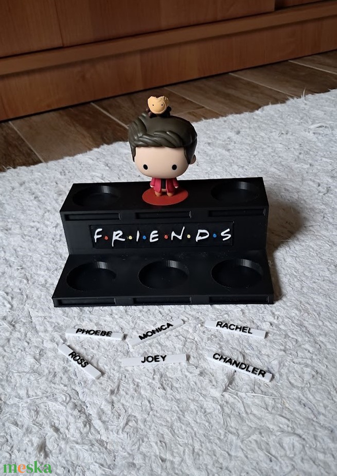 Jóbarátok/Friends McDonalds  gyűjthető figura tartó - otthon & életmód - tárolás & rendszerezés - íróasztali tároló - Meska.hu