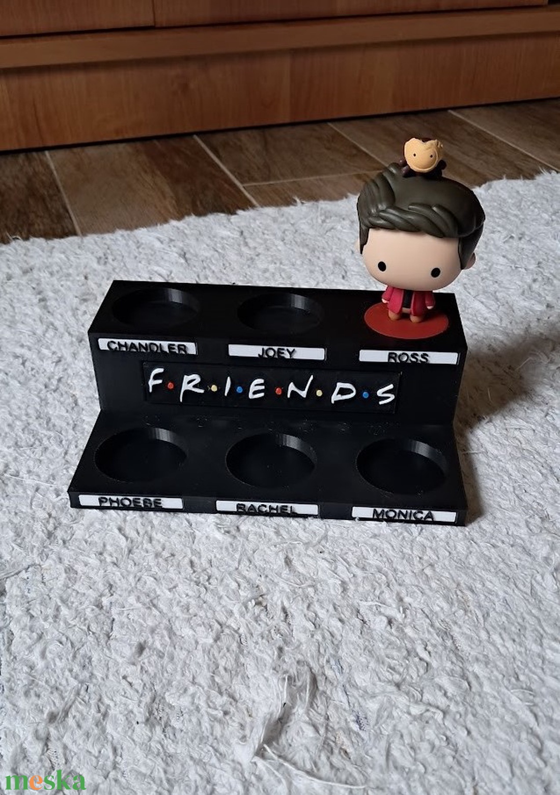 Jóbarátok/Friends McDonalds  gyűjthető figura tartó - otthon & életmód - tárolás & rendszerezés - íróasztali tároló - Meska.hu