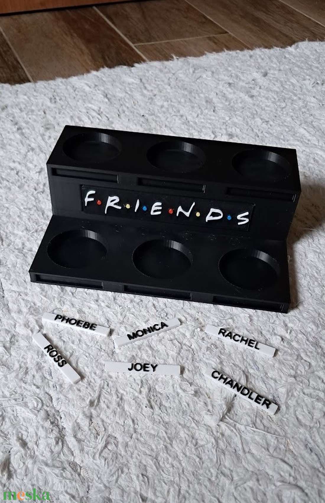 Jóbarátok/Friends McDonalds  gyűjthető figura tartó - otthon & életmód - tárolás & rendszerezés - íróasztali tároló - Meska.hu