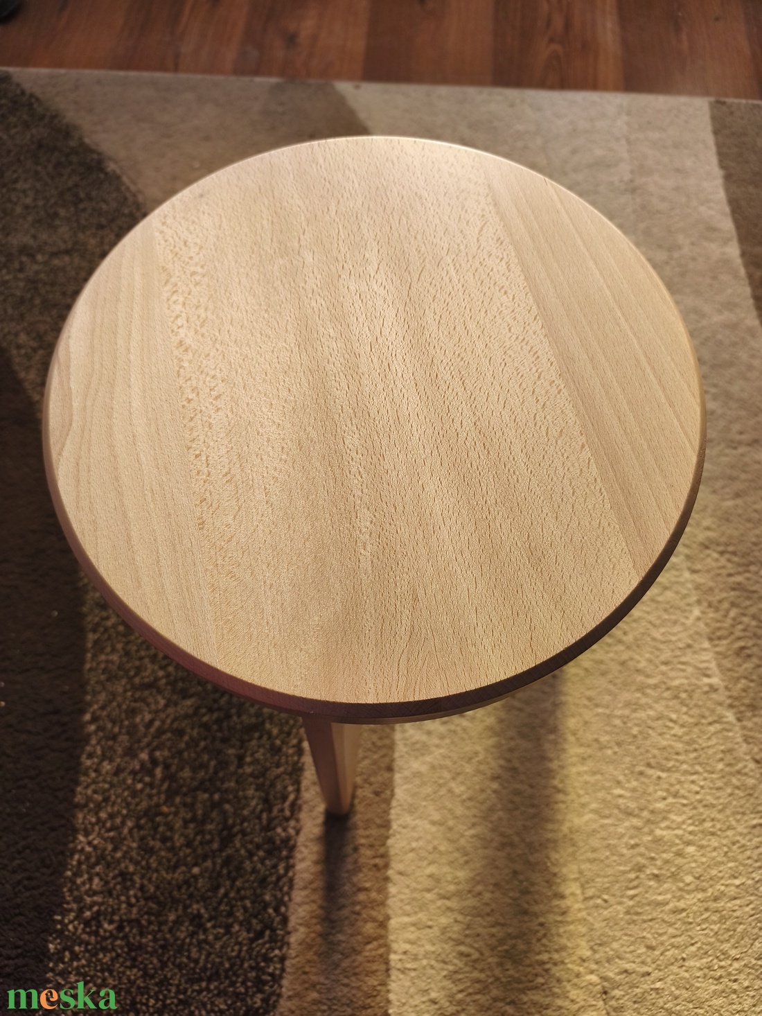 Bükkfa sámli , kisszék kisasztal - otthon & életmód - bútor - szék & fotel - Meska.hu