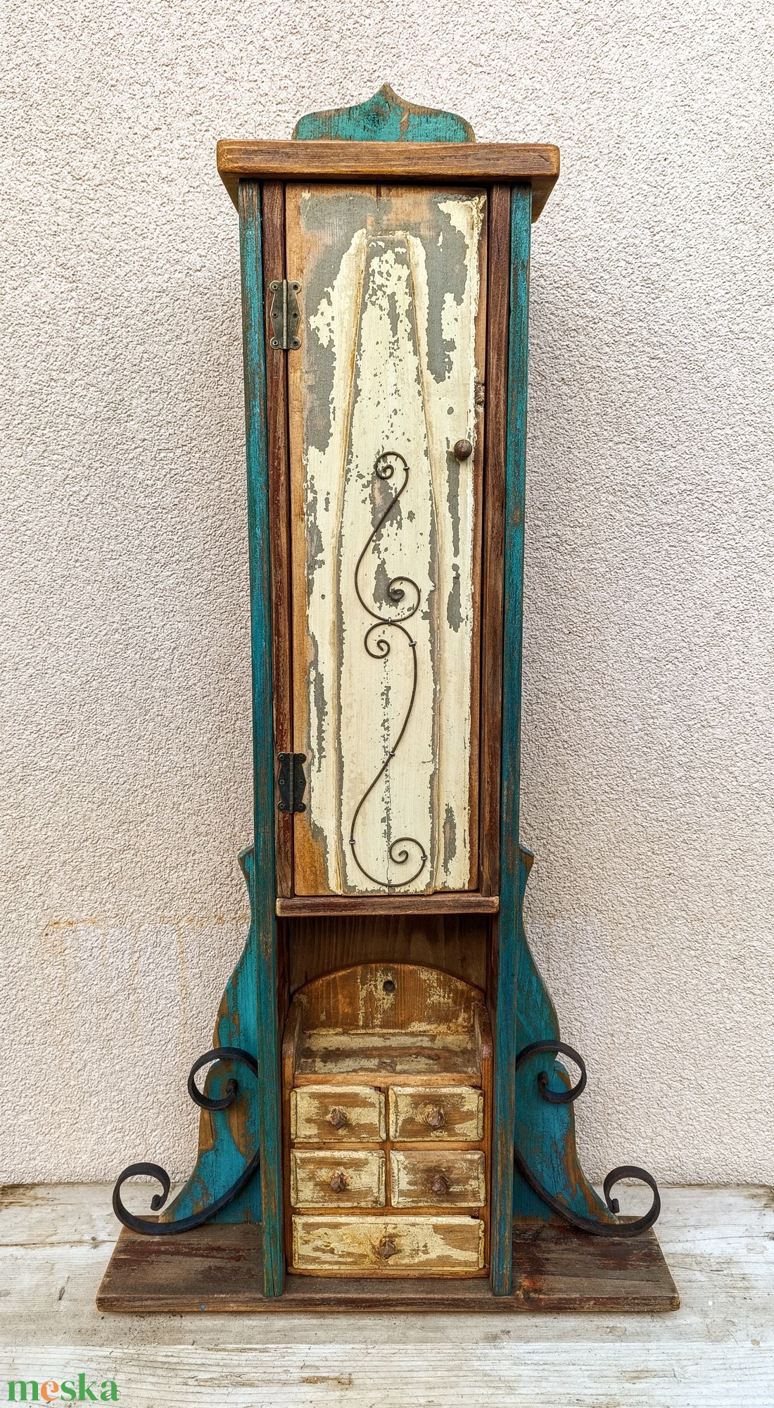 Rusztikus polc vagy szekrényke - otthon & életmód - bútor - szekrény - Meska.hu