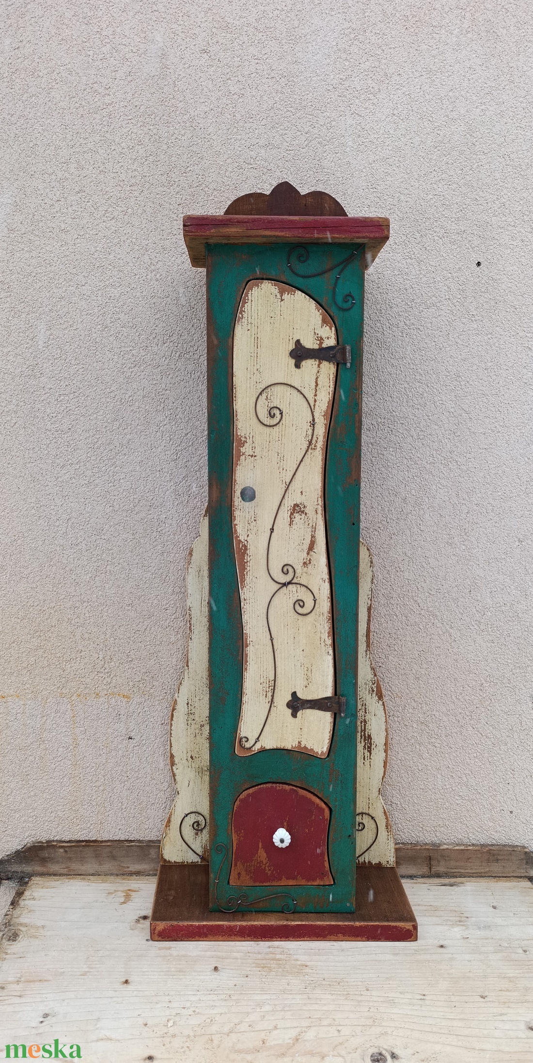 Rusztikus, mesés bohém, boho szekrényke, téka - otthon & életmód - bútor - szekrény - Meska.hu