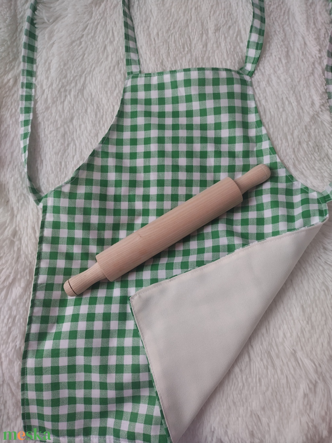 Gyerek kötény  6 éves korig. - diy (csináld magad) - szabásminta, útmutató - varrás minták - Meska.hu